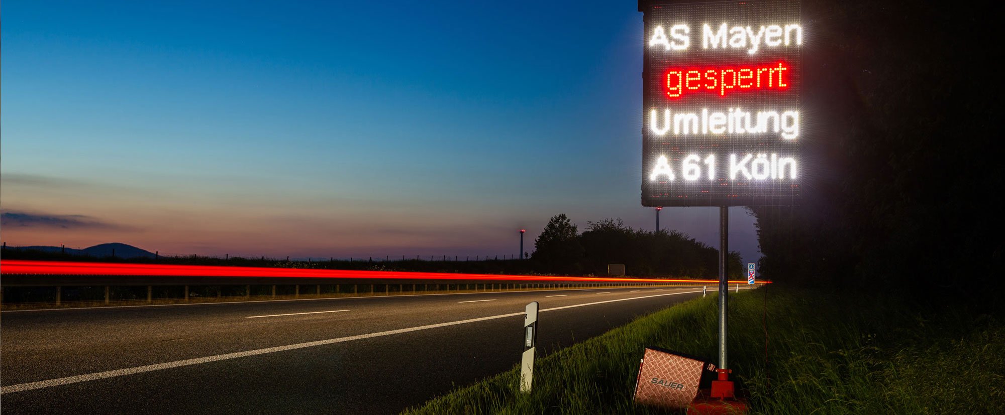 sauer leiteinrichtungen
